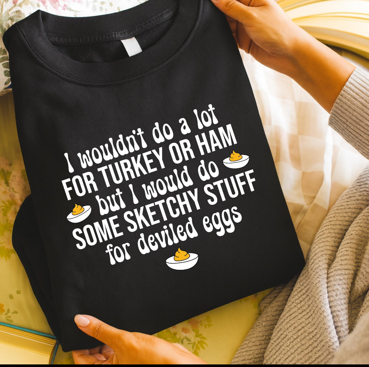 Something Strange for Deviled Sweatshirt