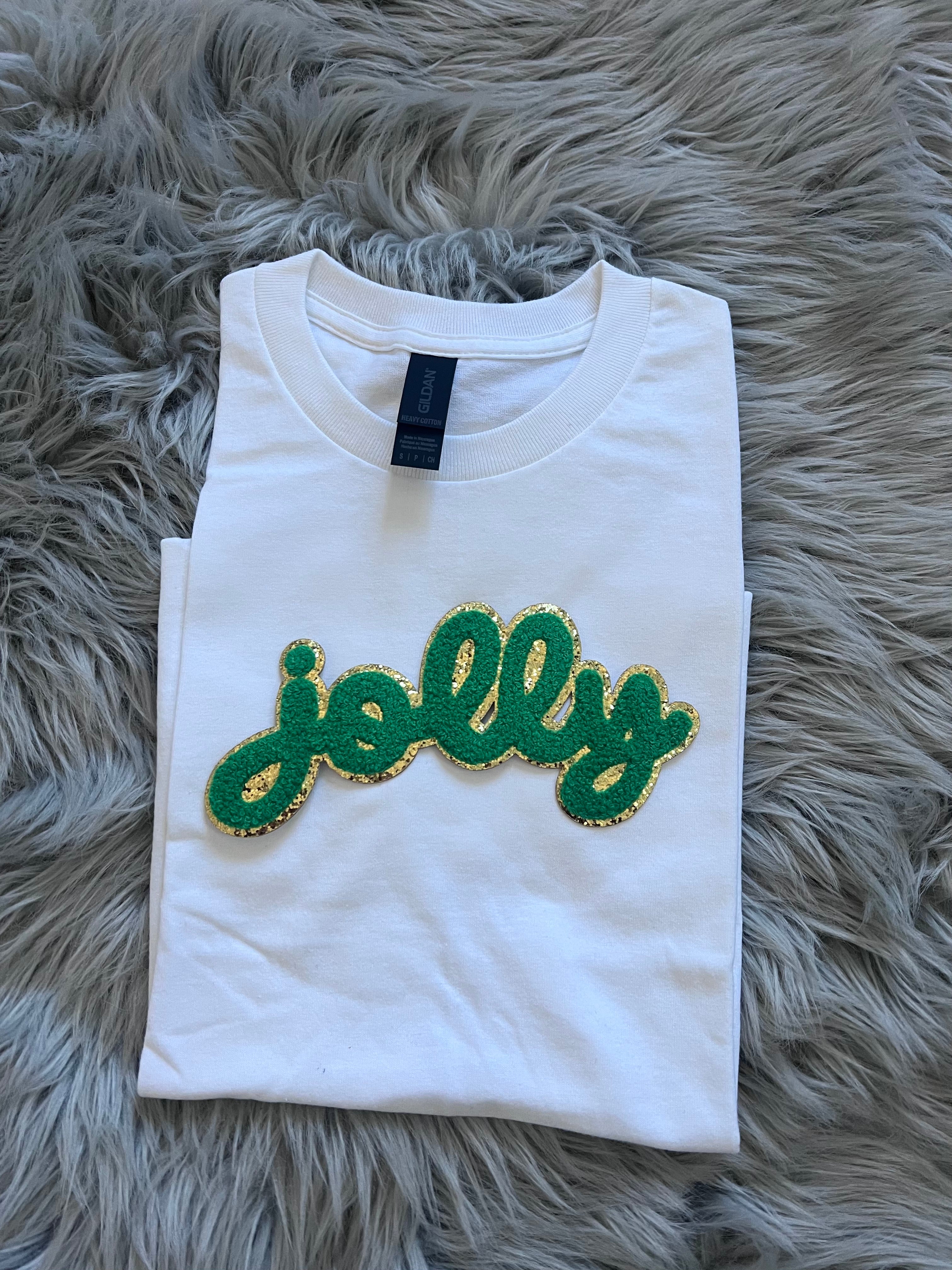 Jolly-Green and Gold Design