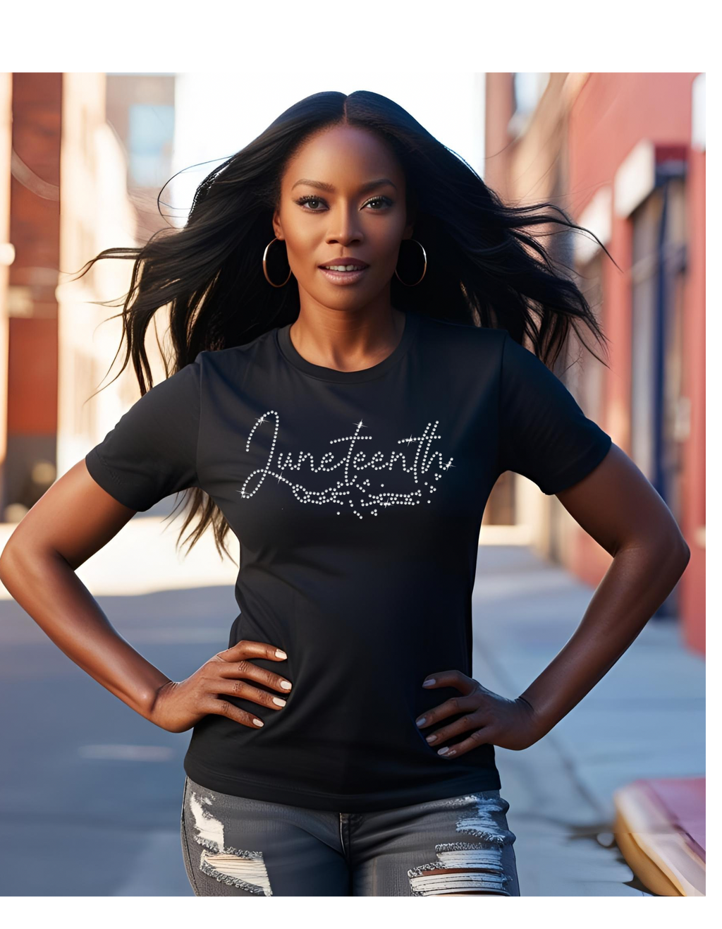 Juneteenth Rhinestone