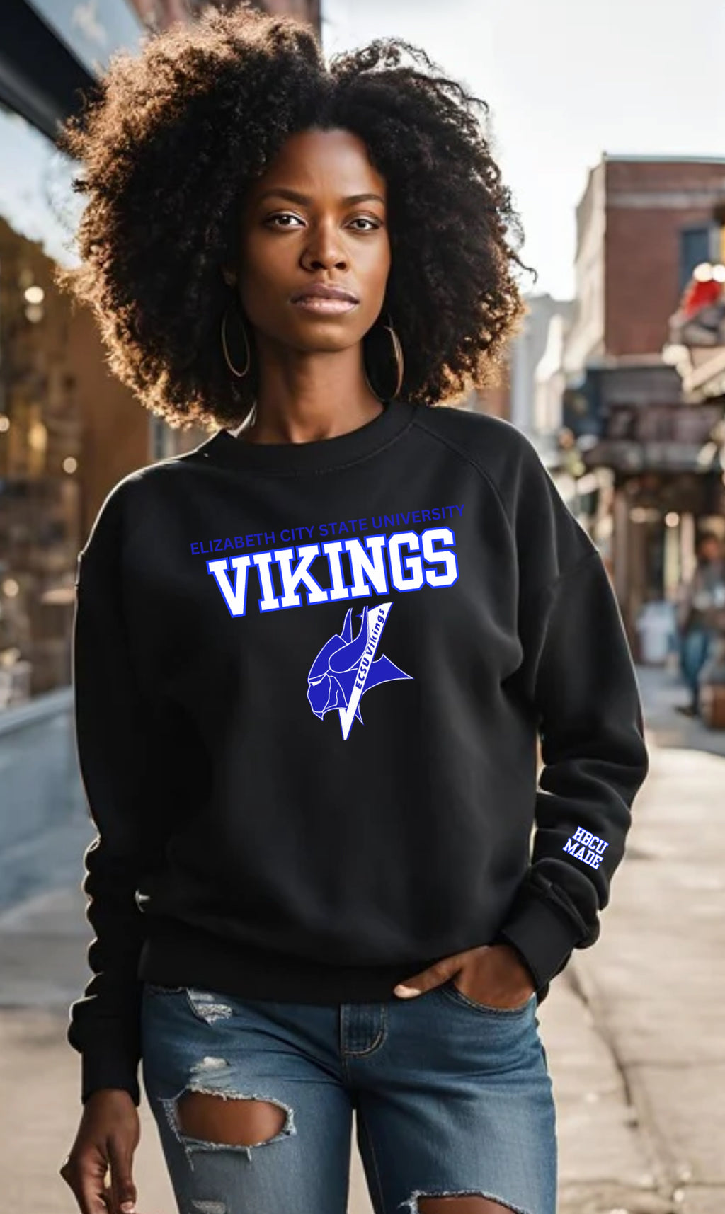 Vikings- ECSU Sweatshirt