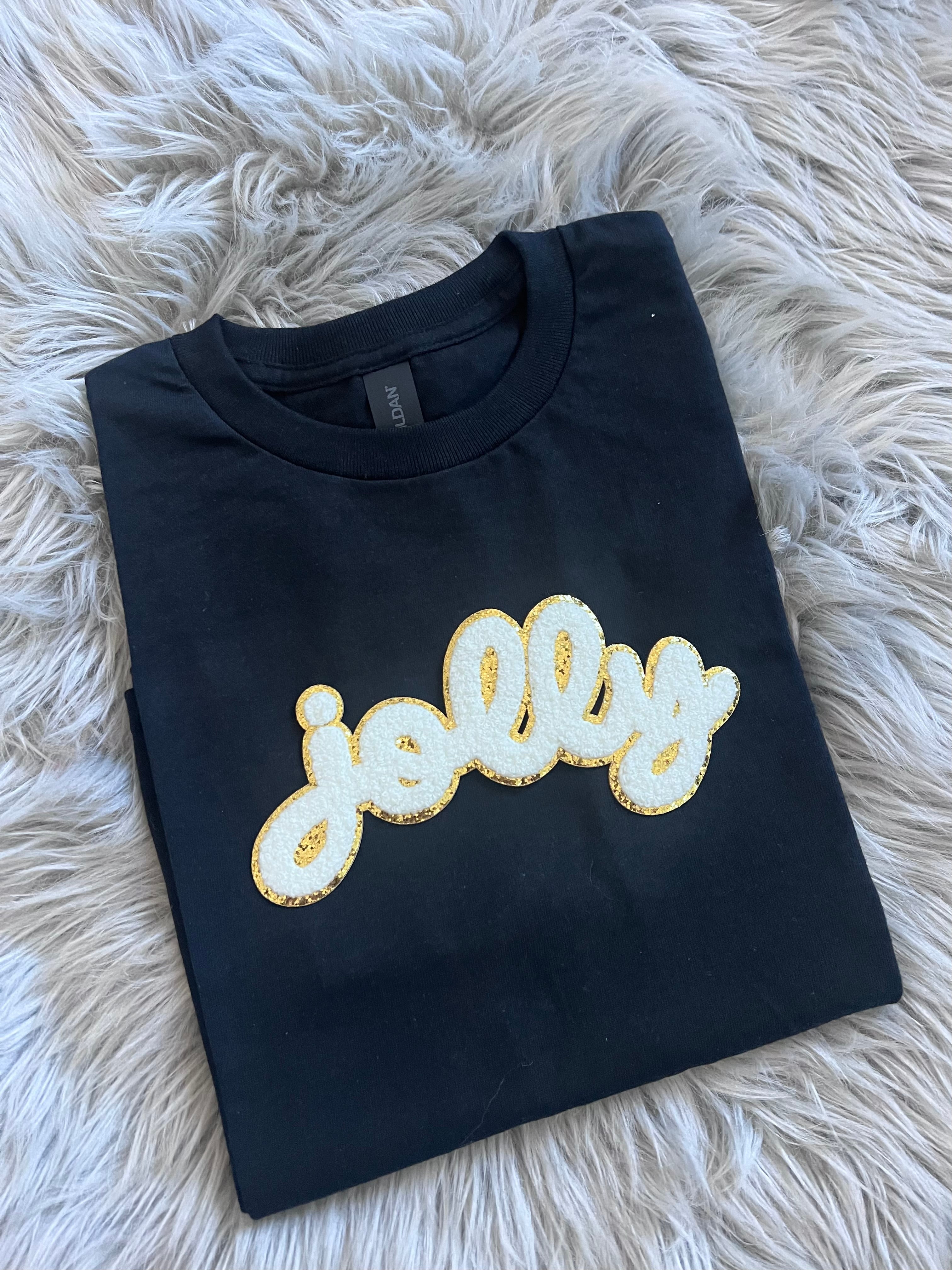 Jolly-White and Gold Design