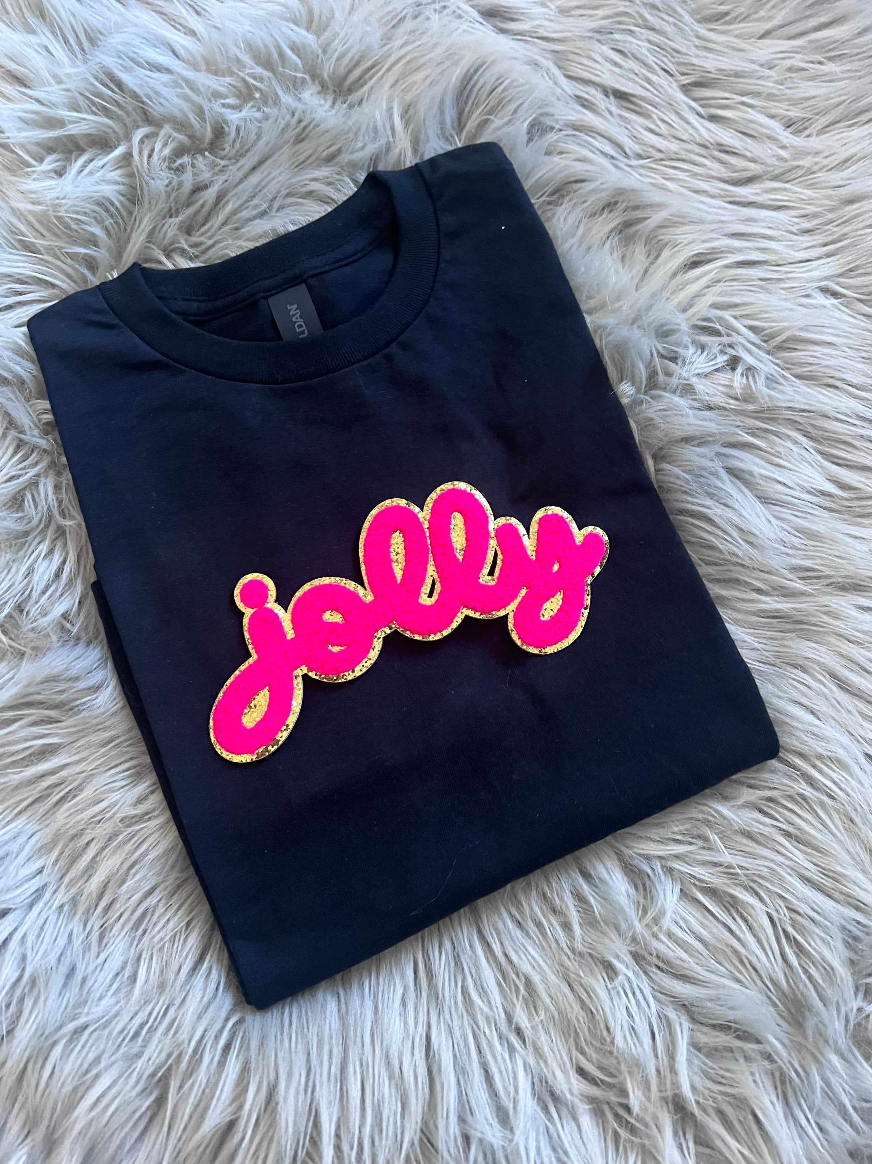 Jolly-Pink and Gold Design
