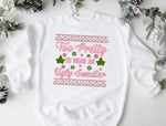 Too Pretty for Ugly Christmas Sweater