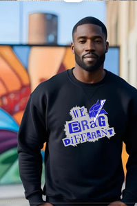 We Brag Different- ECSU Sweatshirt