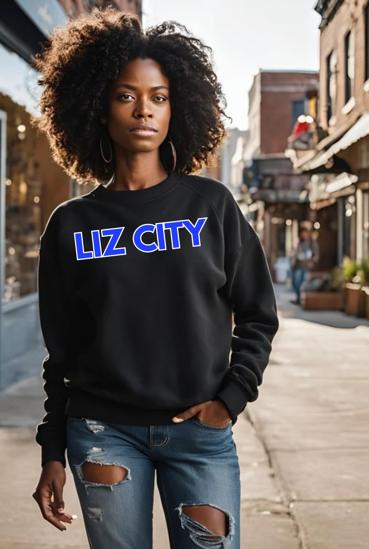 LIZ CITY Sweatshirt
