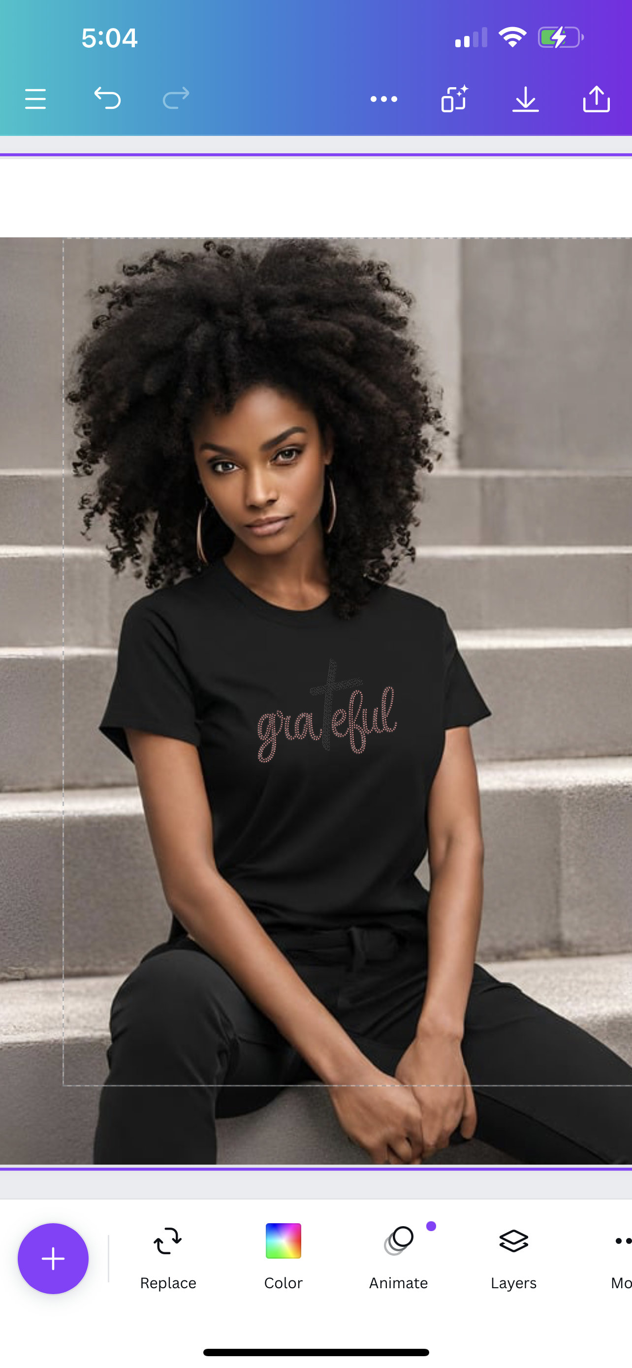 GraTeful Rhinestone T-shirt