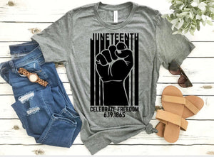 Juneteenth Fist T-shirt