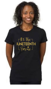 It’s the Juneteenth T-shirt