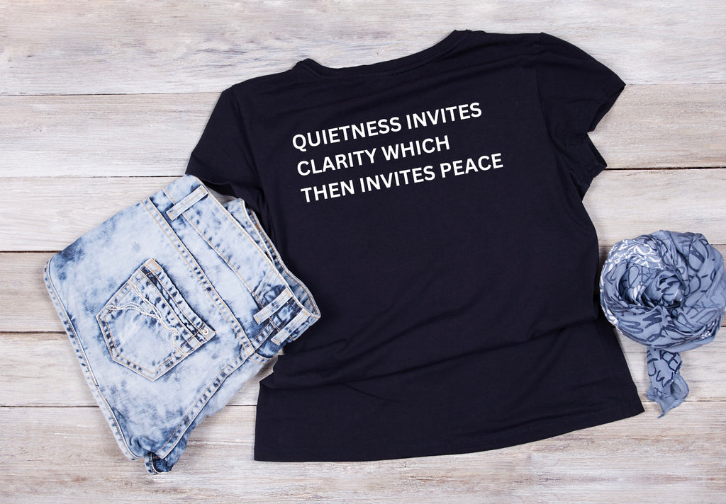 Quietness invites Peace