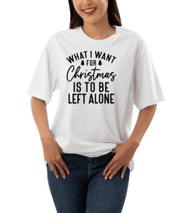 What I Want For Christmas, Leave Me Alone