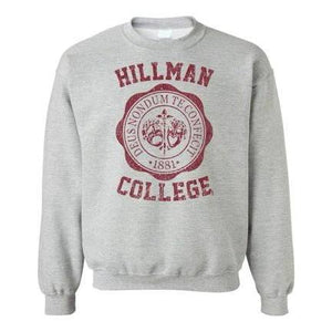 Hillman College Sweatshirt-Gray
