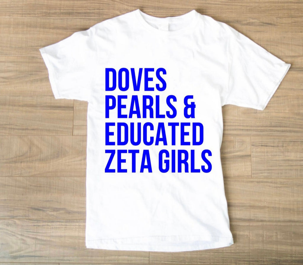 Dove Pearls and Educated Zeta Girls