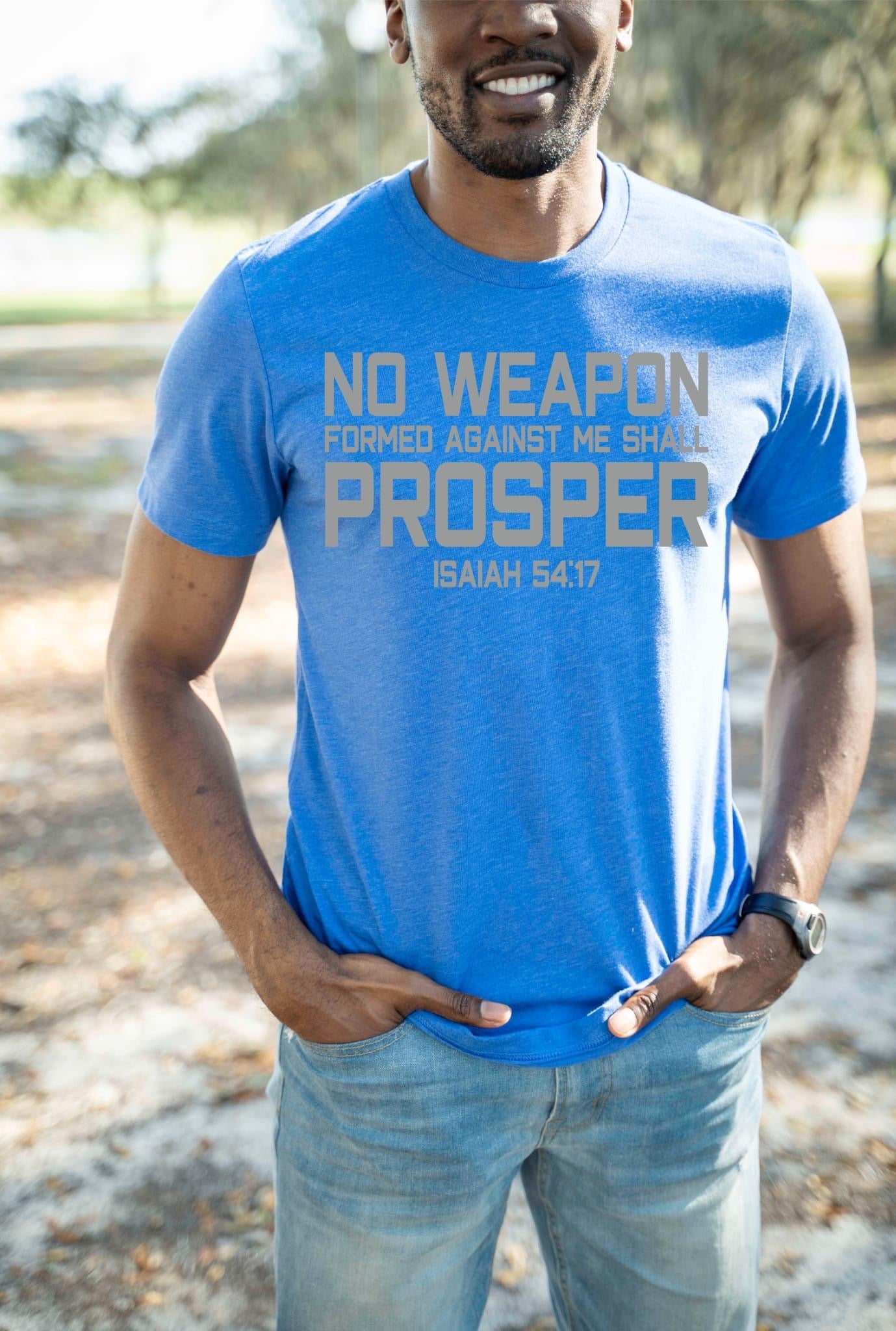 No Weapon - Gray Print