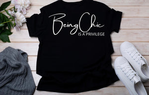 Being Chic is Privilege