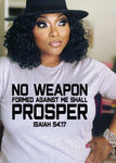 No Weapon - Black Print