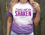 I Will Not Be Shaken