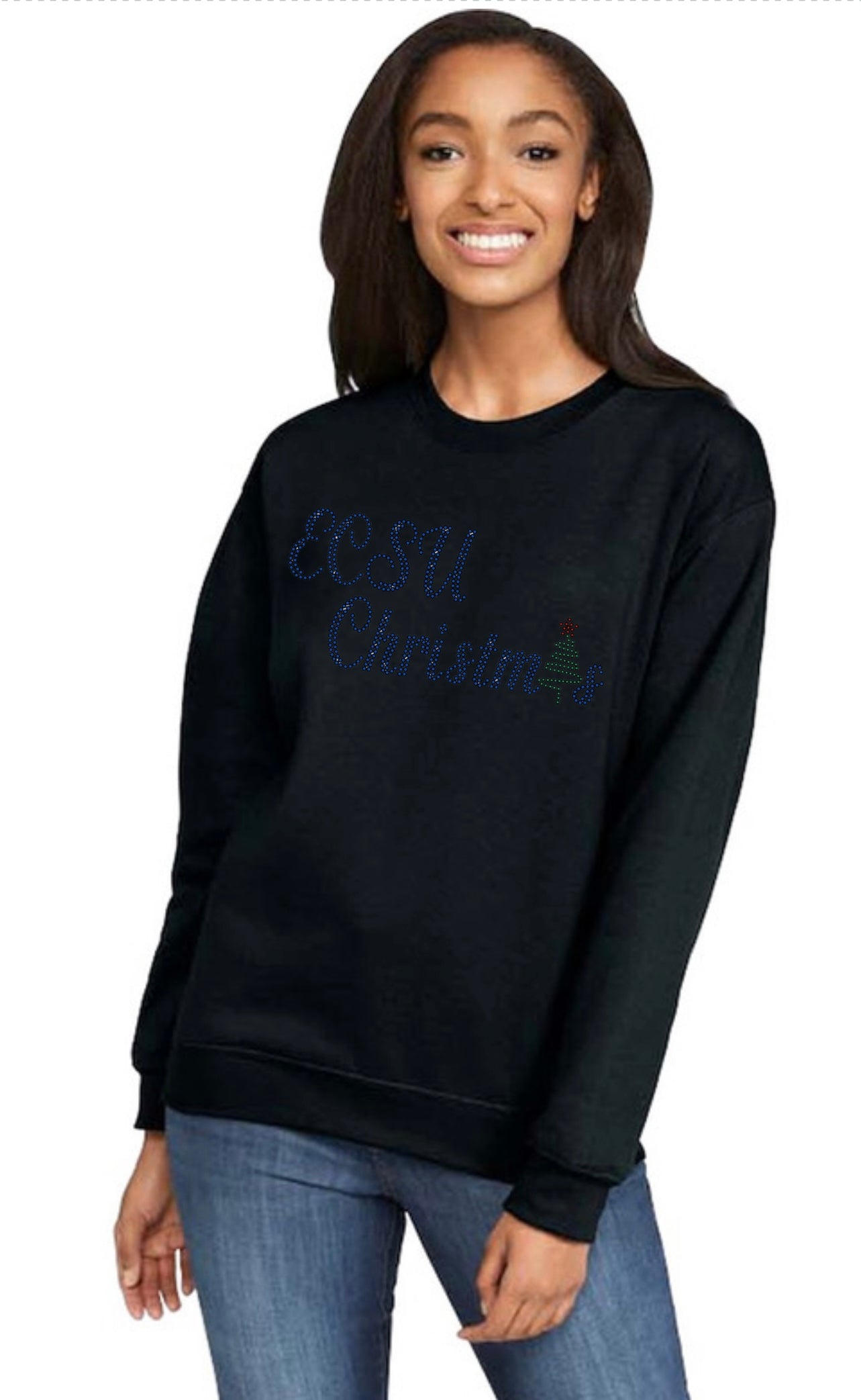 ECSU Christmas Sweatshirt